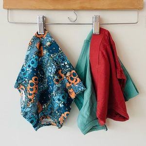 Kate Quinn organic cotton hollyhock retro bloomer bundle baby pants set NEW